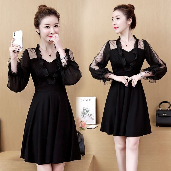 woman plus size dress blouse casual lean blouses party to line mini women's dresses 3esc, Black;gray
woman plus size dress blouse casual lean blouses party to line mini women's dresses 3esc, Black;gray