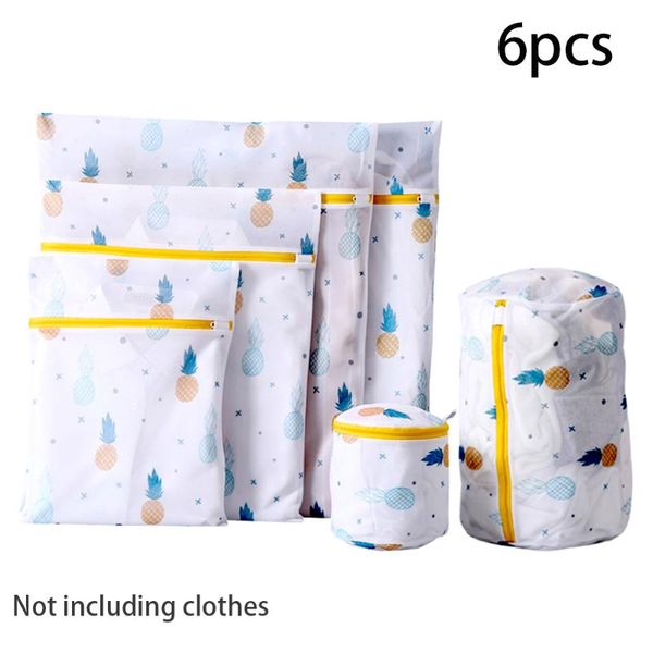 6pcs printing zippered mesh laundry bag polyester washing net bag for underwear sock washing machine clothes bra bags
6pcs printing zippered mesh laundry bag polyester washing net bag for underwear sock washing machine clothes bra bags