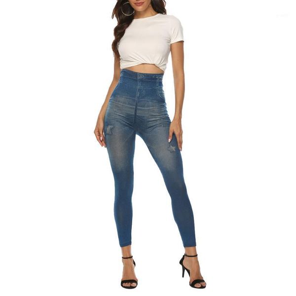 women leggings fashion slim women leggings casual high waist slim elastic pencil pants plus size faux denim jeans leggin1, Blue
women leggings fashion slim women leggings casual high waist slim elastic pencil pants plus size faux denim jeans leggin1, Blue