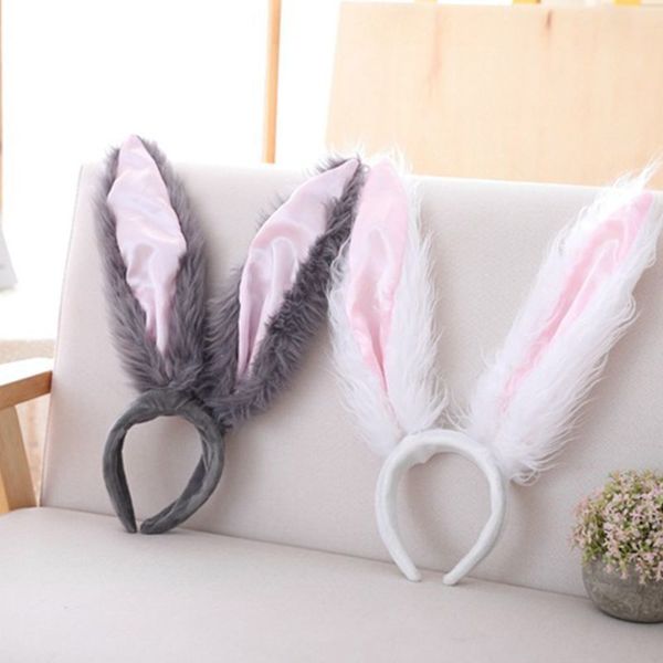 women girl sweet fluffy plush long bunny ears headband cute cartoon animal hair hoop halloween birthday festival headpiece props lj200903, Slivery;white
women girl sweet fluffy plush long bunny ears headband cute cartoon animal hair hoop halloween birthday festival headpiece props lj200903, Slivery;white