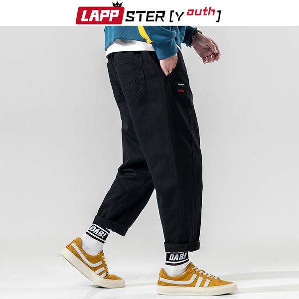 lappster cargo pants men streetwear hip hop harem pants overalls mens korean harajuku joggers pants male vintage trousers 201109, Black
lappster cargo pants men streetwear hip hop harem pants overalls mens korean harajuku joggers pants male vintage trousers 201109, Black