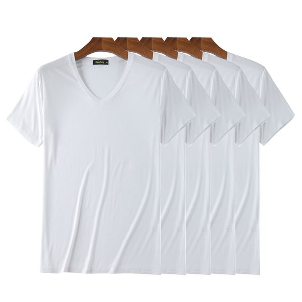 2021 new men's v-collar, short sleeveless bamboo shirt men, set five cool t-shirts sun protection t-shirt 27e9, White;black
2021 new men's v-collar, short sleeveless bamboo shirt men, set five cool t-shirts sun protection t-shirt 27e9, White;black