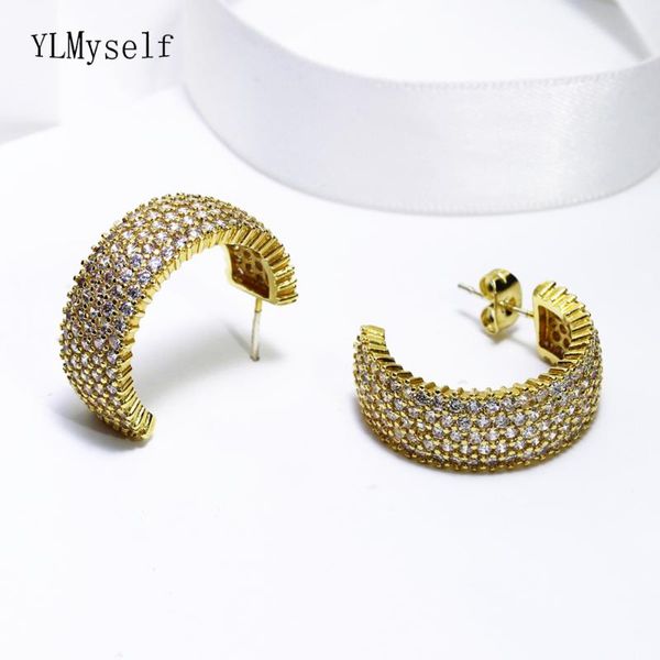 hoop & huggie limited quantity sale luxury wide cz earrings gold plate jewelry jewellery half round design earring for women, Golden;silver
hoop & huggie limited quantity sale luxury wide cz earrings gold plate jewelry jewellery half round design earring for women, Golden;silver