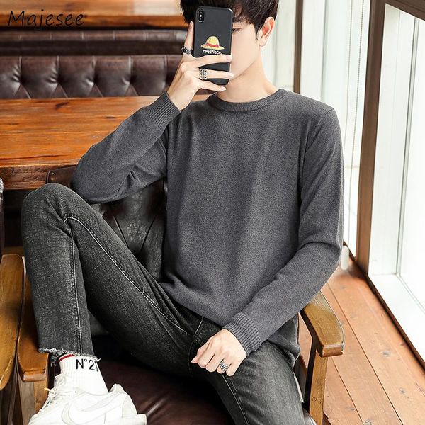men pullovers o-neck solid male sweaters simple basic all-match students korean trendy style 4xl slim cozy new, White;black
men pullovers o-neck solid male sweaters simple basic all-match students korean trendy style 4xl slim cozy new, White;black