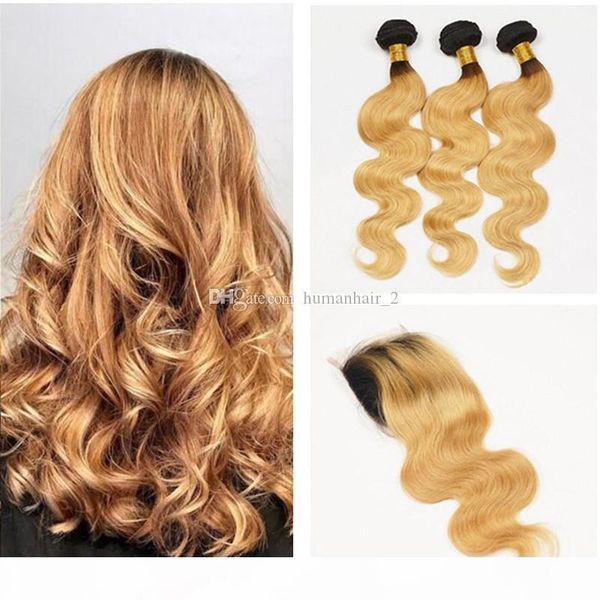 8a dark roots honey blonde lace closure with ombre hair bundles #1b 27 ombre brazilian body wave virgin hair weaves with closure, Black;brown
8a dark roots honey blonde lace closure with ombre hair bundles #1b 27 ombre brazilian body wave virgin hair weaves with closure, Black;brown
