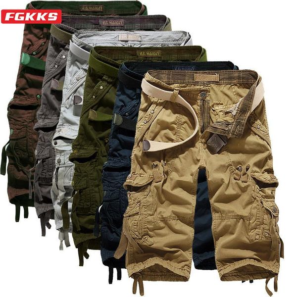 men's shorts fgkks 2021 summer cargo men solid color trousers army casual hip hop cotton work baggy homme, White;black
men's shorts fgkks 2021 summer cargo men solid color trousers army casual hip hop cotton work baggy homme, White;black