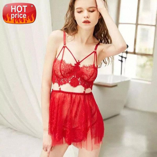 summer lingerie eyelashes lace perspective temptation straps nightdress embroidery hollow lingerie for women nightgown #yb4b, Black;white
summer lingerie eyelashes lace perspective temptation straps nightdress embroidery hollow lingerie for women nightgown #yb4b, Black;white