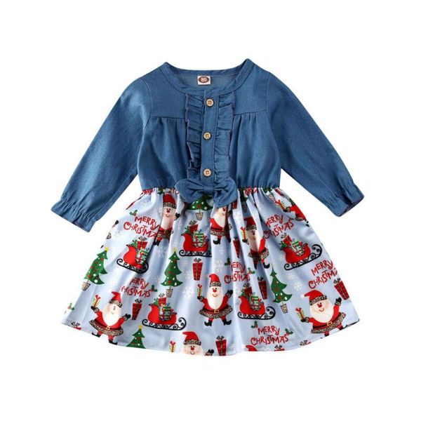 girl's dresses xmas outfits girls dress long sleeve denim shirt tutu sweet cute snowman costume winter fashion baby girl christmas, Red;yellow
girl's dresses xmas outfits girls dress long sleeve denim shirt tutu sweet cute snowman costume winter fashion baby girl christmas, Red;yellow