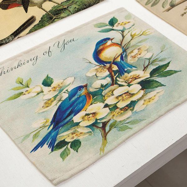 1pcs cute bird branch pattern placemat coaster dining table mat cotton linen bowl cup mat kitchen pads 4232cm home decor ma0114 h wmtyxc
1pcs cute bird branch pattern placemat coaster dining table mat cotton linen bowl cup mat kitchen pads 4232cm home decor ma0114 h wmtyxc