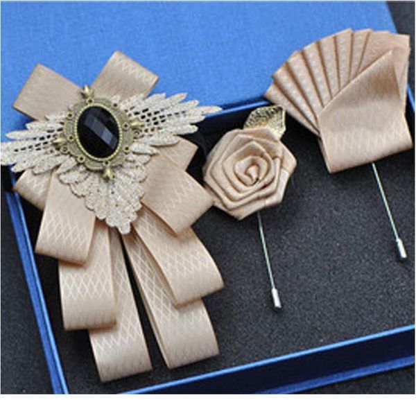 fashion new casual multilayer bowtie diamond brooch rhinestone red bow tie brooch set wedding groom groomsmen pocket sq qylofu, Black;gray
fashion new casual multilayer bowtie diamond brooch rhinestone red bow tie brooch set wedding groom groomsmen pocket sq qylofu, Black;gray