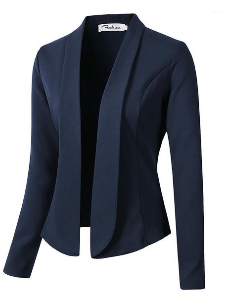 fashion autumn coats and jackets for women to work in women's shoes suit thin no button female business1, White;black
fashion autumn coats and jackets for women to work in women's shoes suit thin no button female business1, White;black