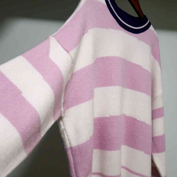 knits & women's tees kpop jimin same merch clothes shirts long sleeve crew long-striped neck color oversized mesh sweater textured, White
knits & women's tees kpop jimin same merch clothes shirts long sleeve crew long-striped neck color oversized mesh sweater textured, White