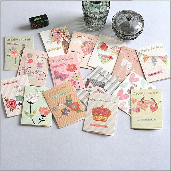 greeting cards 10pcs/set mini small card with envelopes message wishes blank thank you gift
greeting cards 10pcs/set mini small card with envelopes message wishes blank thank you gift