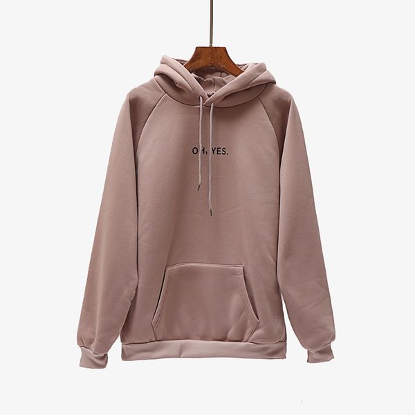 ebaihui autumn winter fashion women thickening long sleeve sweater letter oh yes harajuku loose pullover clothes lady sweatshirt, Black
ebaihui autumn winter fashion women thickening long sleeve sweater letter oh yes harajuku loose pullover clothes lady sweatshirt, Black