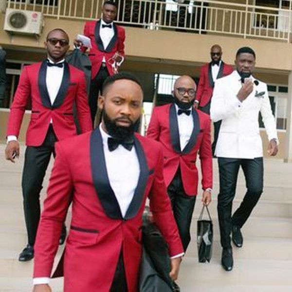 red suit men mens suits for wedding slim fit mens tuxedo jacket+pants 2 pieces man suit costume homme terno masculino1, White;black
red suit men mens suits for wedding slim fit mens tuxedo jacket+pants 2 pieces man suit costume homme terno masculino1, White;black