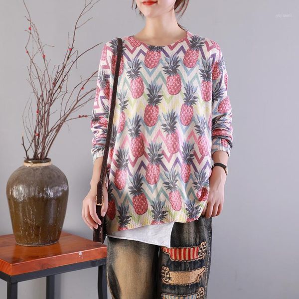 autumn sweater women knitting loose pullovers 2019 new female fashion o-neck long-sleeved print mori girl casual sweater1, White;black
autumn sweater women knitting loose pullovers 2019 new female fashion o-neck long-sleeved print mori girl casual sweater1, White;black