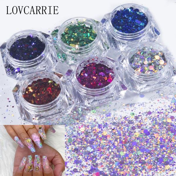 nail glitter lovcarrie nails art sequins 2g chameleon powder holographic laser decorations supplies for eye makeup design, Silver;gold
nail glitter lovcarrie nails art sequins 2g chameleon powder holographic laser decorations supplies for eye makeup design, Silver;gold