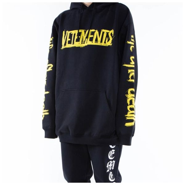european fashion brand hoodie couple 2020 new autumn and winter letter printing men's and women's high street loose hoodie, Black
european fashion brand hoodie couple 2020 new autumn and winter letter printing men's and women's high street loose hoodie, Black