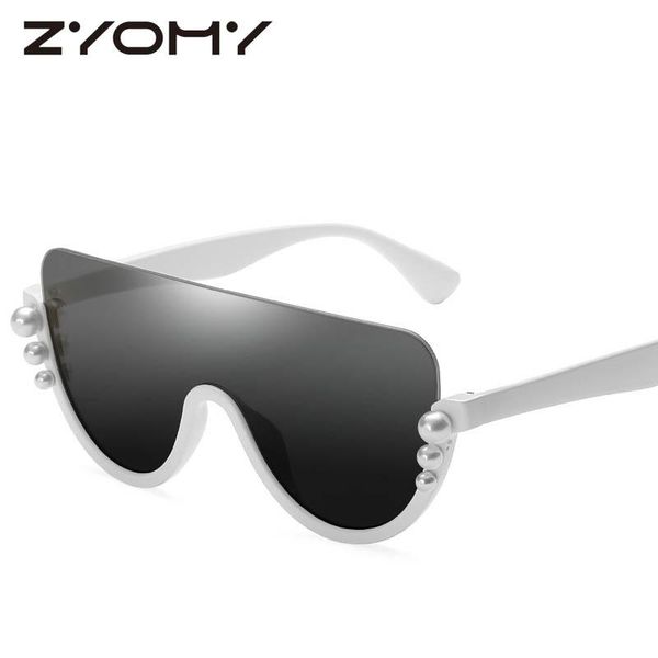 sunglasses q women pearl decoration brand designer uv400 one-piece siamese eyewear half frame big box driving goggles, White;black
sunglasses q women pearl decoration brand designer uv400 one-piece siamese eyewear half frame big box driving goggles, White;black