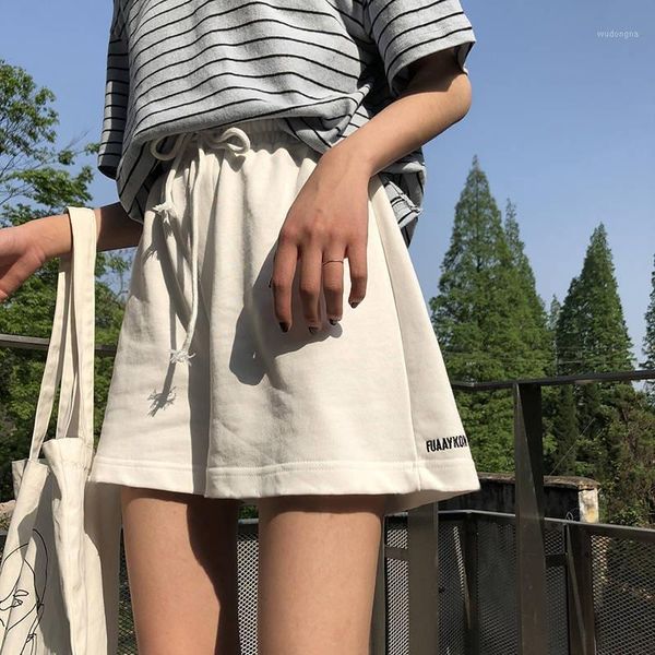 shorts women solid embroidery letter oversize loose stylish wide leg casual korean style chic drawstring simple womens all-match1, White;black
shorts women solid embroidery letter oversize loose stylish wide leg casual korean style chic drawstring simple womens all-match1, White;black
