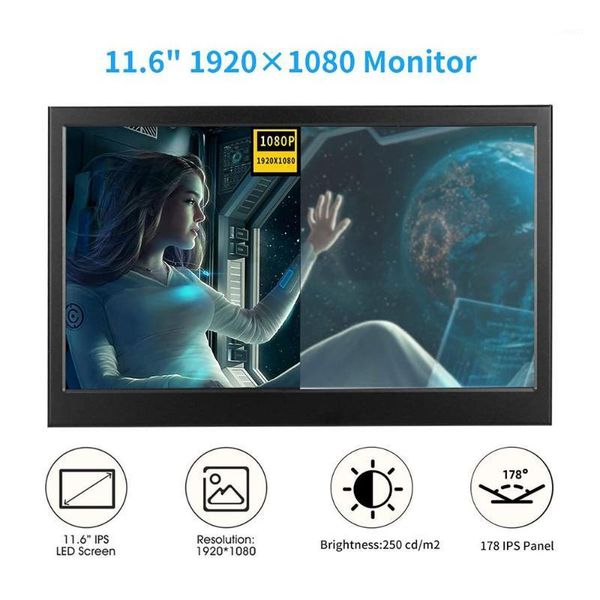 11.6 inch lcd 1080p hd screen compatible with ps3 ps4 xbox360 1080p led display monitor for raspberry pi 3 b 2b windows monitor1
11.6 inch lcd 1080p hd screen compatible with ps3 ps4 xbox360 1080p led display monitor for raspberry pi 3 b 2b windows monitor1