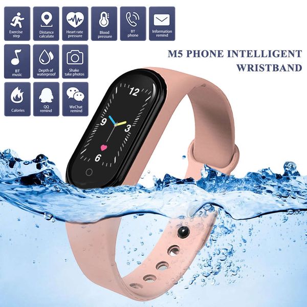 m5 fitns watch, sports smart wristband, heart rate and blood prsure control, waterproof (purple)
m5 fitns watch, sports smart wristband, heart rate and blood prsure control, waterproof (purple)