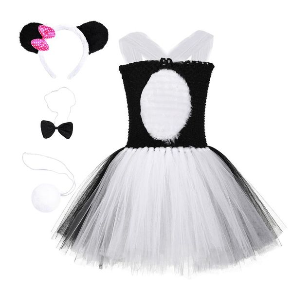 girl's dresses panda bear tutu dress set black white cute zoo animal cosplay costume for kids girls performance halloween party outfit, Red;yellow
girl's dresses panda bear tutu dress set black white cute zoo animal cosplay costume for kids girls performance halloween party outfit, Red;yellow
