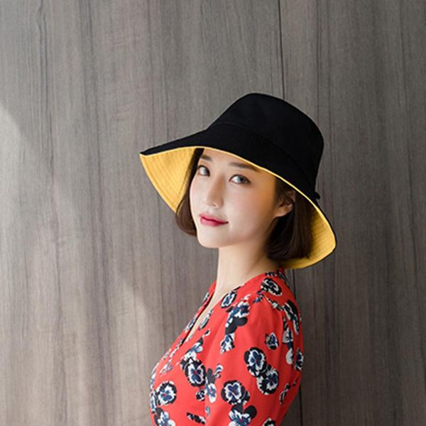 wide brim hats lady sunscreen cap simple wild double-sided fisherman hat canvas sunhat outdoor sports fishing with adjustible, Blue;gray
wide brim hats lady sunscreen cap simple wild double-sided fisherman hat canvas sunhat outdoor sports fishing with adjustible, Blue;gray