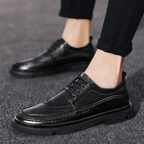 men leather shoes lace up oxfords men casual shoes mens brogue shoes outdoor wedding party fashion sneakers men footwear #8l4n
men leather shoes lace up oxfords men casual shoes mens brogue shoes outdoor wedding party fashion sneakers men footwear #8l4n