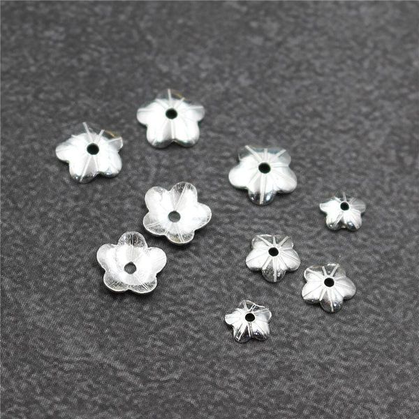 20pcs 925 sterling silver color accessories jewelry diy gasket flower tray flower hat handmade beads bracelet spacer h bbywxi, Black
20pcs 925 sterling silver color accessories jewelry diy gasket flower tray flower hat handmade beads bracelet spacer h bbywxi, Black