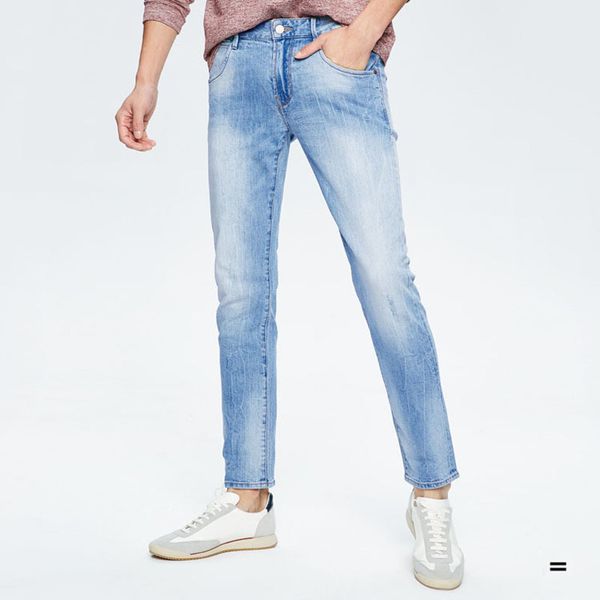 2020 brem pants men's in denim designer jeans, casual-fashion classic cowboy pants., Blue
2020 brem pants men's in denim designer jeans, casual-fashion classic cowboy pants., Blue