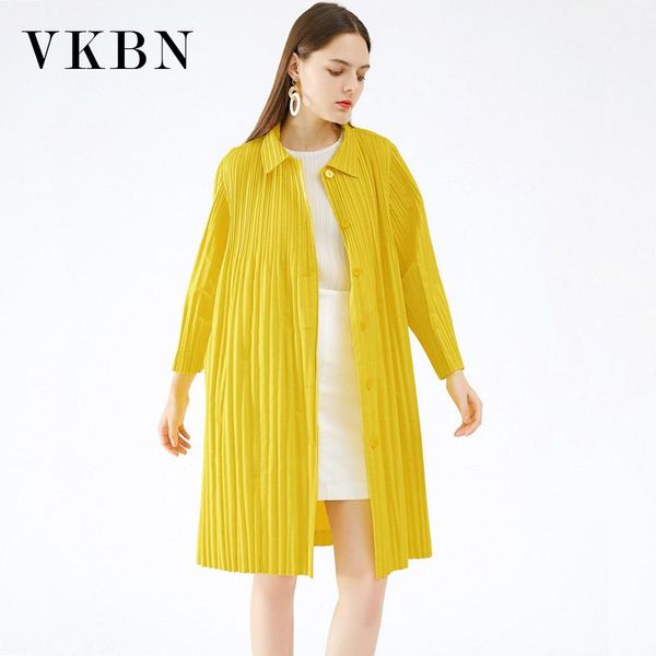 women's trench coats vkbn spring autumn windbreaker turn-down collar casual and jackets women long sleeves bright colors pleated fabric, Tan;black
women's trench coats vkbn spring autumn windbreaker turn-down collar casual and jackets women long sleeves bright colors pleated fabric, Tan;black