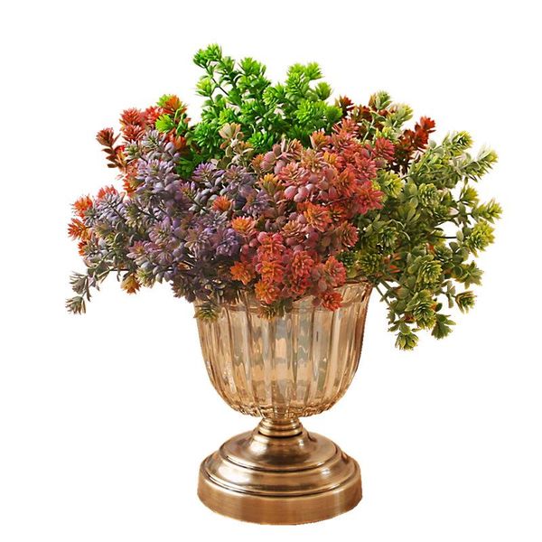 decorative flowers & wreaths 7 forks 28 heads branch succulent plants artificial fall leaves flores diy artificiais wedding decoration plant
decorative flowers & wreaths 7 forks 28 heads branch succulent plants artificial fall leaves flores diy artificiais wedding decoration plant