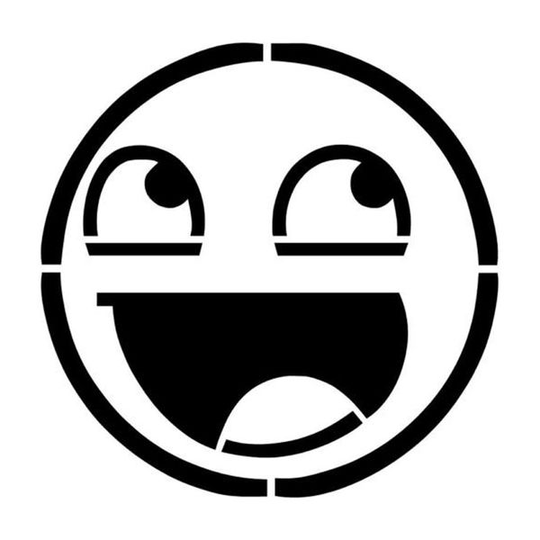 9.5*9.5cm awesome face cartoon car sticker covering the body of fashion vinyl window decals black/silver c7-1584
9.5*9.5cm awesome face cartoon car sticker covering the body of fashion vinyl window decals black/silver c7-1584