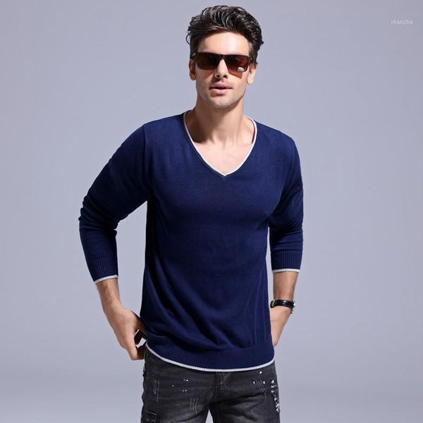 gustomerd 2020 new casual 100% cotton men's sweater solid color pullover v-neck long sleeve sweater men1, White;black
gustomerd 2020 new casual 100% cotton men's sweater solid color pullover v-neck long sleeve sweater men1, White;black