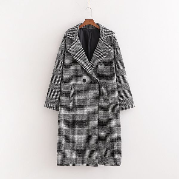 2021 new xd 3219- autumn female paragraph lattice grows in europe and the united states women's coat ja3d, Black;brown
2021 new xd 3219- autumn female paragraph lattice grows in europe and the united states women's coat ja3d, Black;brown