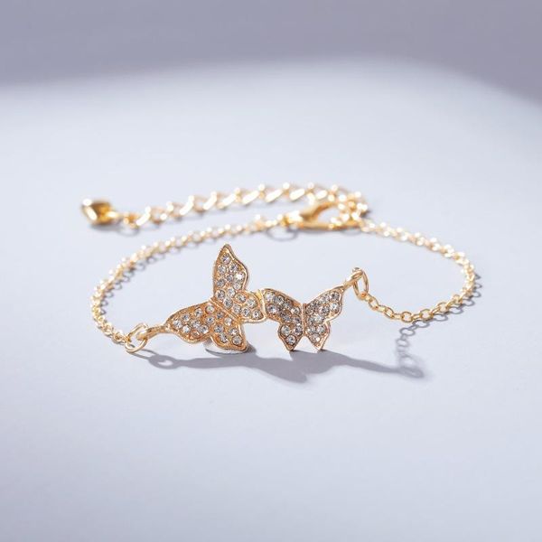 korean butterfly bracelets for women boho full inlaid zircon double butterfly bracelet jewellery accesorios wholesale pulseras, Black
korean butterfly bracelets for women boho full inlaid zircon double butterfly bracelet jewellery accesorios wholesale pulseras, Black