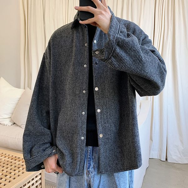 2021 and autumn spring new super fire in casual men's jacket versatile loose korean style trend wool coat gltq, Black;brown
2021 and autumn spring new super fire in casual men's jacket versatile loose korean style trend wool coat gltq, Black;brown
