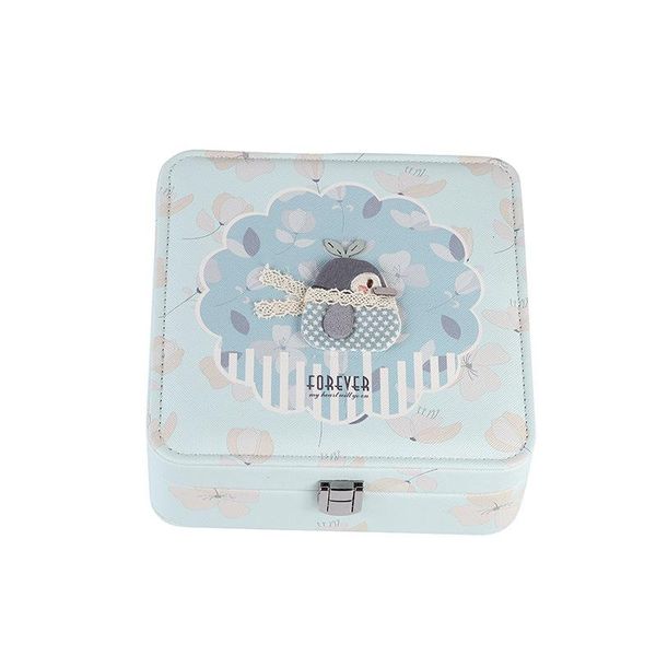 creative jewelry storage box with lock buckle cartoon cute single-layer square decoration box love mirror jewelry, Pink;blue
creative jewelry storage box with lock buckle cartoon cute single-layer square decoration box love mirror jewelry, Pink;blue