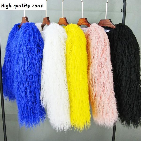 fur women's coat colorful furry pink lamb wool faux fur coat female shaggy plus size sheepskin winter artificial jacket, Black
fur women's coat colorful furry pink lamb wool faux fur coat female shaggy plus size sheepskin winter artificial jacket, Black