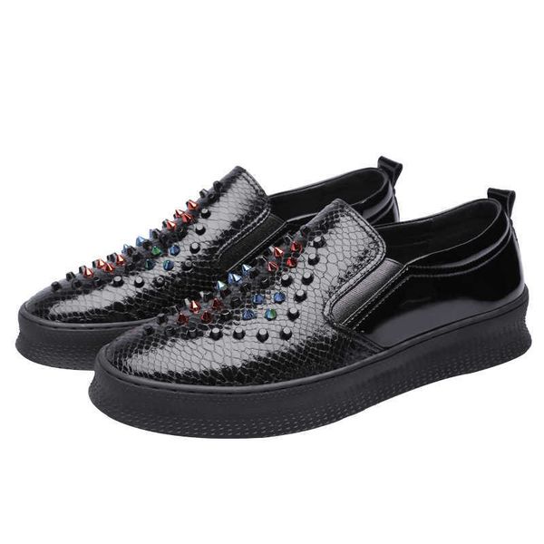 wholesale classic luxury gold snake leather shoes coiffeur loafers for men 2022 italian summer casual male rivet luxury designer hip hop foo, Black
wholesale classic luxury gold snake leather shoes coiffeur loafers for men 2022 italian summer casual male rivet luxury designer hip hop foo, Black