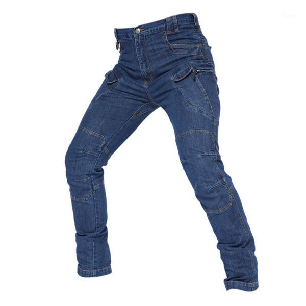 mcikkny men's cargo tactical jeans pants multi pockets casual denim trousers for male size s-3xl outdoor1, Blue
mcikkny men's cargo tactical jeans pants multi pockets casual denim trousers for male size s-3xl outdoor1, Blue