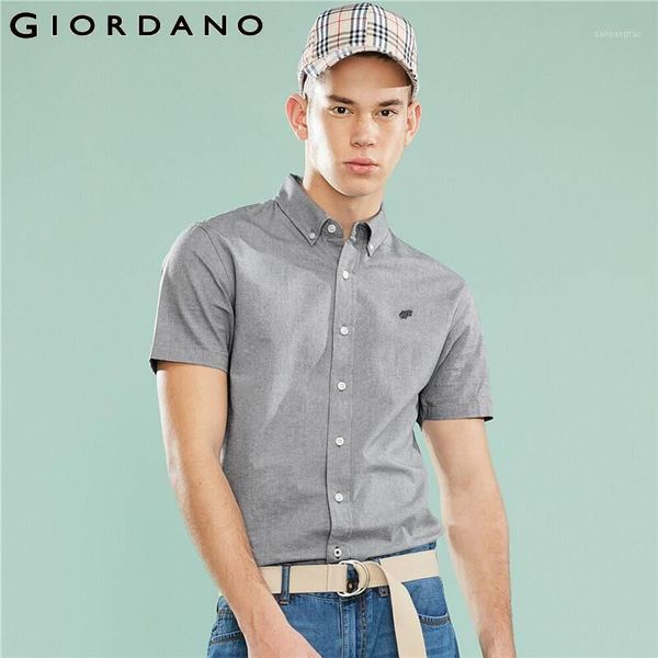 giordano men shirts embroideried graphic oxford slim shirt short sleeves turn down collar soild casual camisas hombre 010404871, White;black
giordano men shirts embroideried graphic oxford slim shirt short sleeves turn down collar soild casual camisas hombre 010404871, White;black
