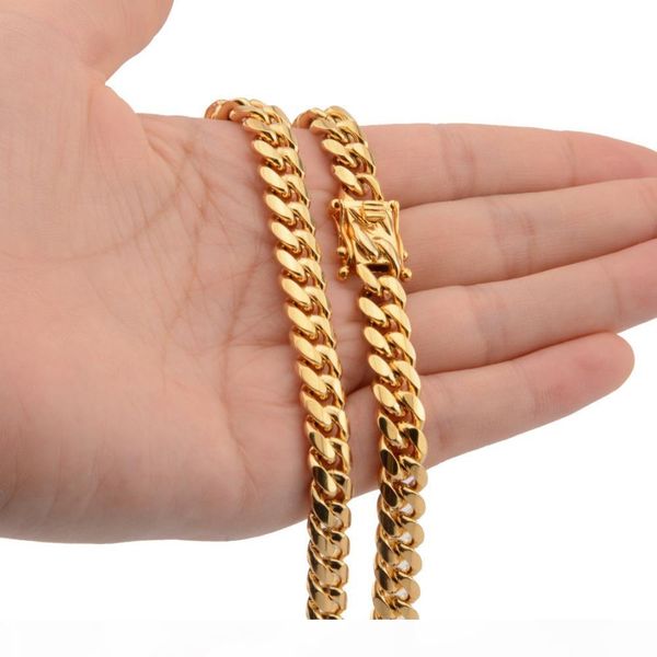 10mm hiphop cowboy miami cuban curb link chain necklaces bracelet stainless steel gold men's hip hop link necklace jewelry set, Silver
10mm hiphop cowboy miami cuban curb link chain necklaces bracelet stainless steel gold men's hip hop link necklace jewelry set, Silver