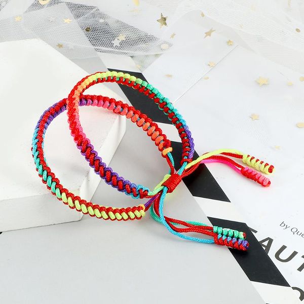 beaded, strands 2pcs/set lucky colorful rainbow rope braided bracelet charm energy prayer snake knots bracelets bangle for women men couple, Black
beaded, strands 2pcs/set lucky colorful rainbow rope braided bracelet charm energy prayer snake knots bracelets bangle for women men couple, Black