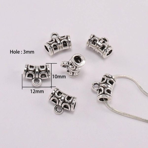 20pcs lot clip bail beads pendant clasp necklace connector bail beads for diy jewelry making bracelet accessories h bbyfff, Silver 
20pcs lot clip bail beads pendant clasp necklace connector bail beads for diy jewelry making bracelet accessories h bbyfff, Silver