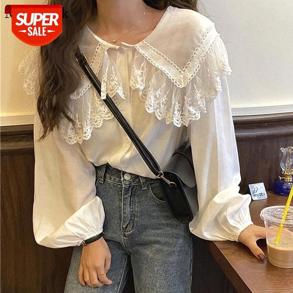vintage single-breasted white blouses shirts new spring sweet lace chiffon blouse puff sleeve casual female shirt 11767 #dk3m
vintage single-breasted white blouses shirts new spring sweet lace chiffon blouse puff sleeve casual female shirt 11767 #dk3m