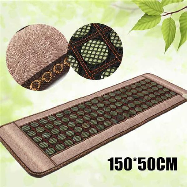 carpets electric heating pads natural jade infrared massage mat thermostat warming blanket stones negative ion pad 50*150cm
carpets electric heating pads natural jade infrared massage mat thermostat warming blanket stones negative ion pad 50*150cm
