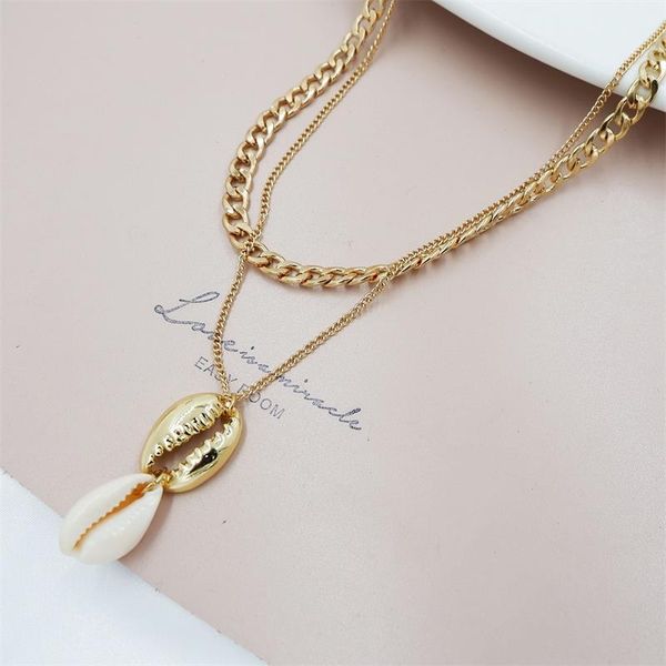 2021 double chain shell stone necklace natural she;; irregular stone necklace for women fashion jewelry for charming girl, Silver
2021 double chain shell stone necklace natural she;; irregular stone necklace for women fashion jewelry for charming girl, Silver