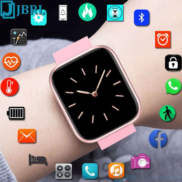 touch watch for boys girls, smart waterproof wristband, heart rate control, android and ios
touch watch for boys girls, smart waterproof wristband, heart rate control, android and ios